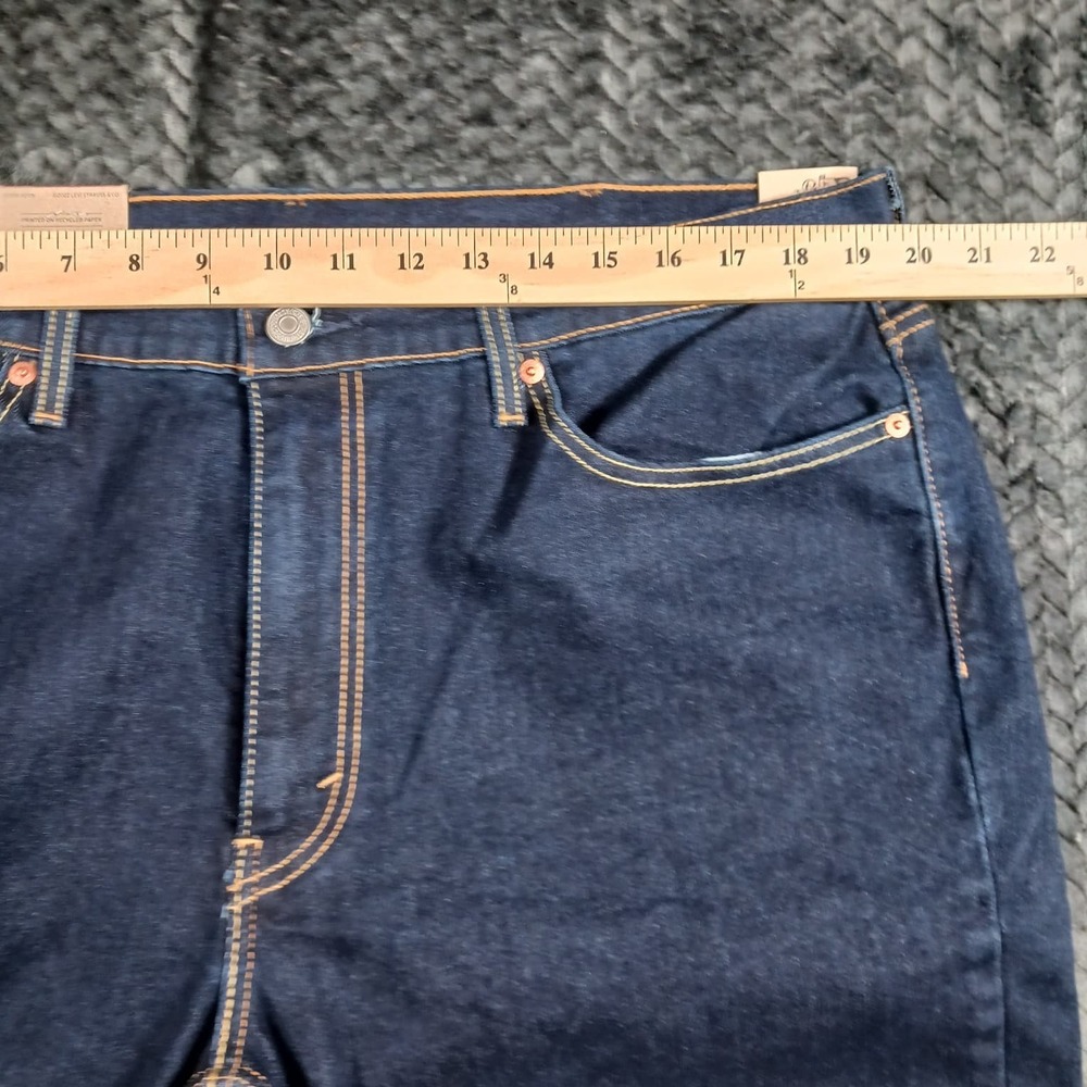 Levi's 514 Jeans Men's Straight Fit Stretch Blue Denim Size 38x30 - Picture 9 of 16